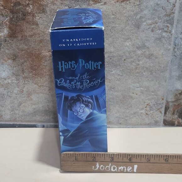 Harry Potter and the Order of the Phoenix JK Rowling Unabridged 17 Cassettes - Picture 8 of 9